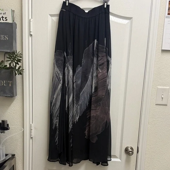 FP Movement by Free People Black and Gray Maxi Skirt - Picture 3 of 6